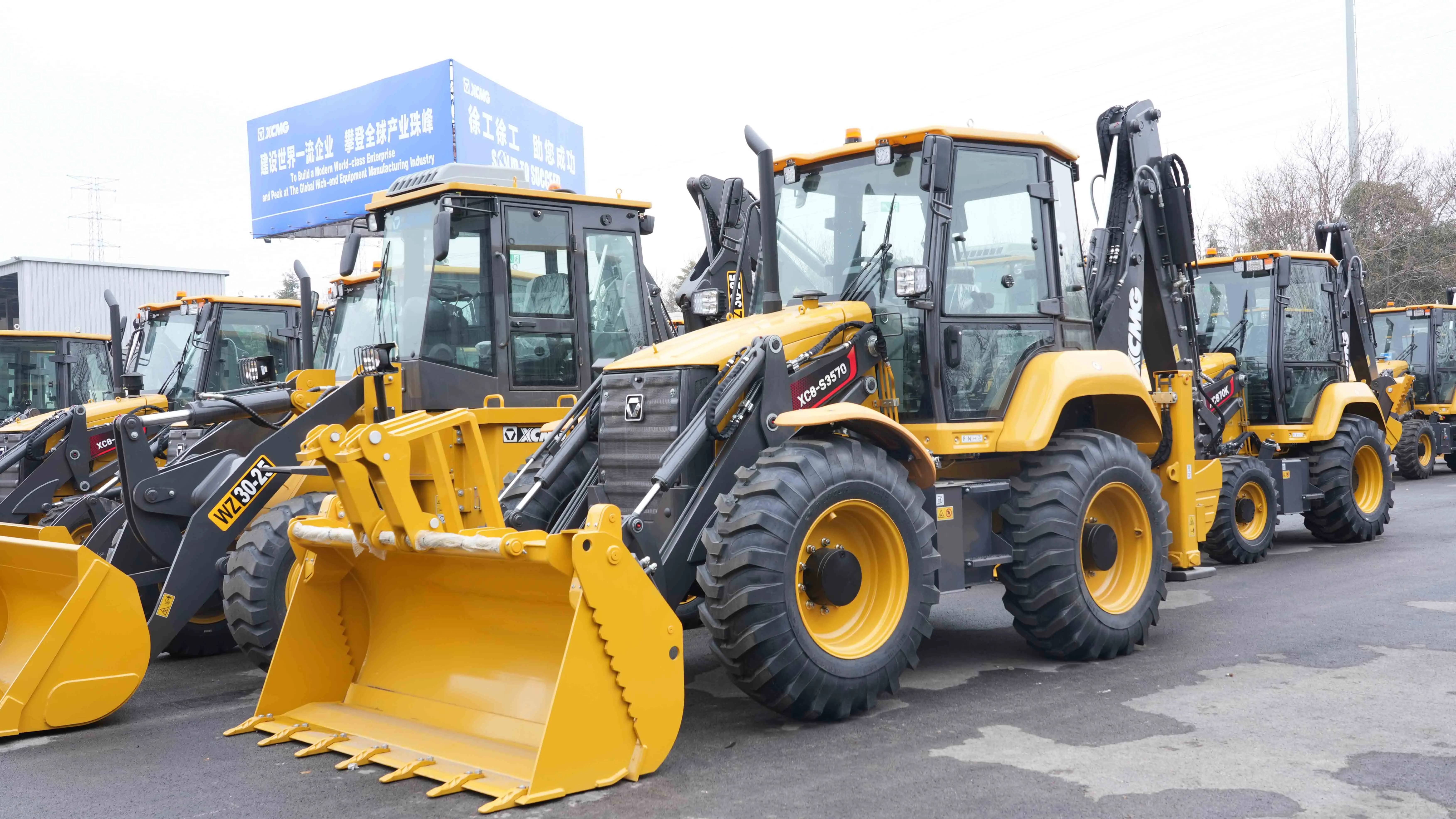 XCMG Xc8-S3570 3.5ton Backhoe Tractor Excavator Loader Hydraulic for Sale Price